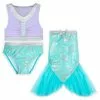 Ariel Deluxe Swim Set For Girls -Cheap Adult Fashion Store 2314050950011M