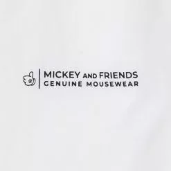 White Mickey Mouse Genuine Mousewear T-Shirt For Women -Cheap Adult Fashion Store 2325051570017M 2