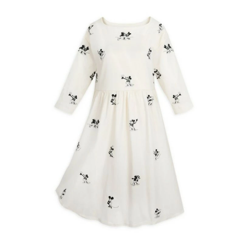 Mickey And Minnie Mouse Vintage-Style Dress For Women 3 Mickey And Minnie Mouse Vintage-Style Dress For Women