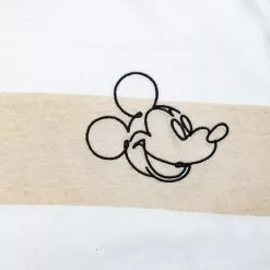 Mickey Mouse Striped Crop T-Shirt For Women -Cheap Adult Fashion Store 2325053070009M 2