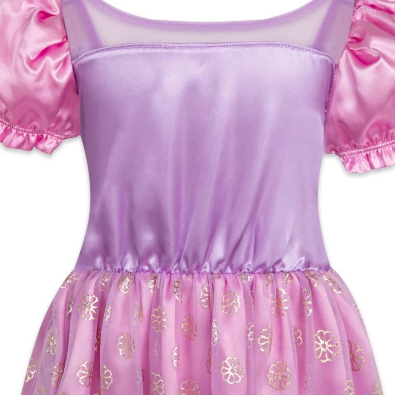 Rapunzel Deluxe Nightgown For Girls, Tangled 4 Rapunzel Deluxe Nightgown For Girls, Tangled - Image 2