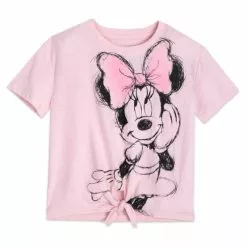 Minnie Mouse Tie-Up T-Shirt For Kids