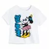 Minnie Mouse White T-Shirt For Kids, Mickey & Co. -Cheap Adult Fashion Store 2328049220098M