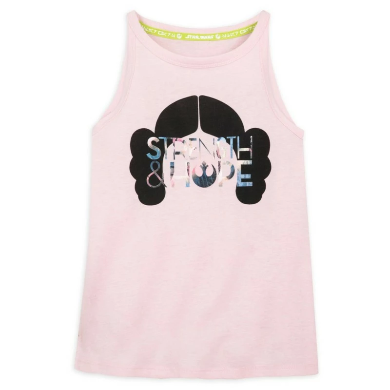 Princess Leia Organa Tank Tee For Kids, Star Wars 3 Princess Leia Organa Tank Tee For Kids, Star Wars