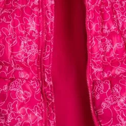 Minnie Mouse Hooded Puff Jacket For Kids -Cheap Adult Fashion Store 2329046580180M 4