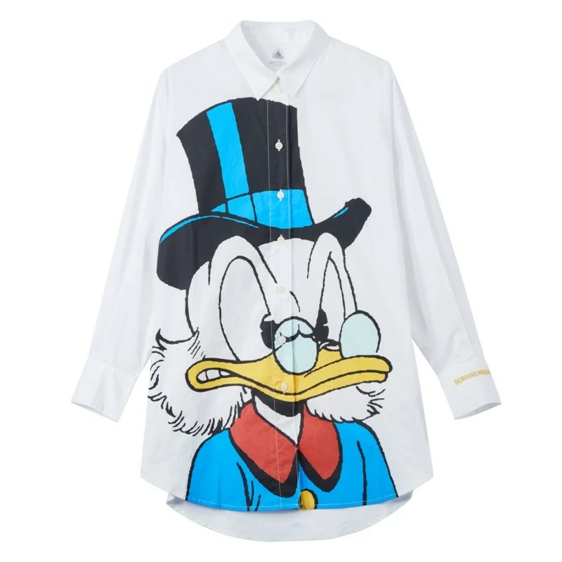 Scrooge McDuck Loose Fit Shirt For Adults 3 Scrooge McDuck Loose Fit Shirt For Adults
