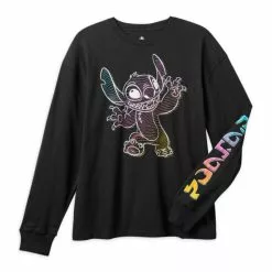 Stitch Long Sleeve T-Shirt For Adults, Lilo & Stitch