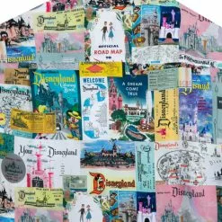 Disneyland Woven Shirt For Adults - Disney100 -Cheap Adult Fashion Store 2403049490001M 2
