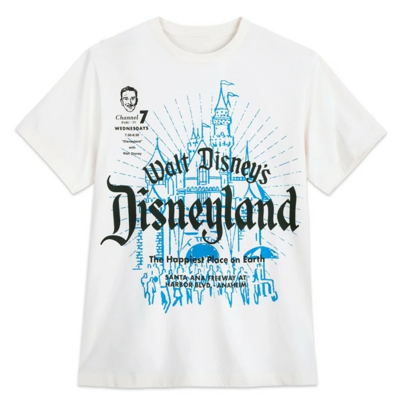 Walt Disney's Disneyland T-Shirt For Adults - Disney100 3 Walt Disney's Disneyland T-Shirt For Adults - Disney100