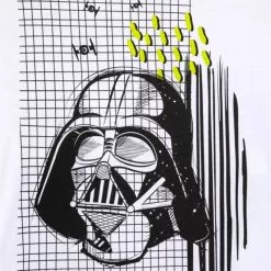 Darth Vader Sketch T-Shirt For Adults -Cheap Adult Fashion Store 2403049790028M 3