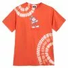 Orange Mickey Mouse Genuine Mousewear Tie-Dye T-Shirt For Adults, Disneyland -Cheap Adult Fashion Store 2403051570030M