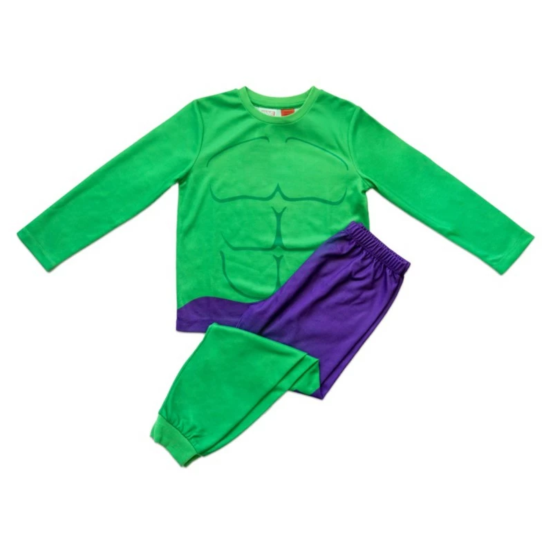 Hulk Long Sleeve Pyjamas Set For Kids 4 Hulk Long Sleeve Pyjamas Set For Kids - Image 2