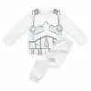 Stormtrooper Long Sleeve Pyjamas Set For Kids, Star Wars -Cheap Adult Fashion Store 2405053070008M