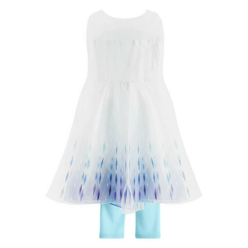 Elsa Snow Queen Costume For Kids, Frozen 5 Elsa Snow Queen Costume For Kids, Frozen - Image 3