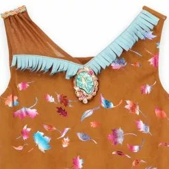 Pocahontas Costume For Kids -Cheap Adult Fashion Store 2841046580303M 3