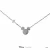 Disney Necklace Mickey Ears, Silver -Cheap Adult Fashion Store 348658000920