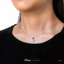 Disney Necklace Mickey Shorts Shoe Glove, Silver -Cheap Adult Fashion Store 348658001248 2