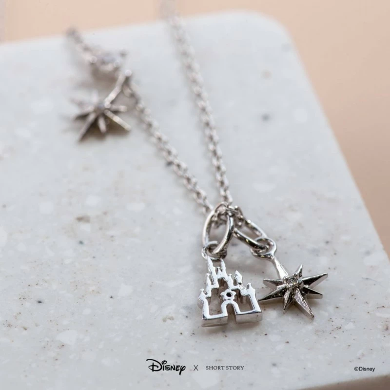 Disney Necklace Castle, Silver 4 Disney Necklace Castle, Silver - Image 2