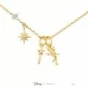 Disney Necklace Tinker Bell, Gold -Cheap Adult Fashion Store 348658024728