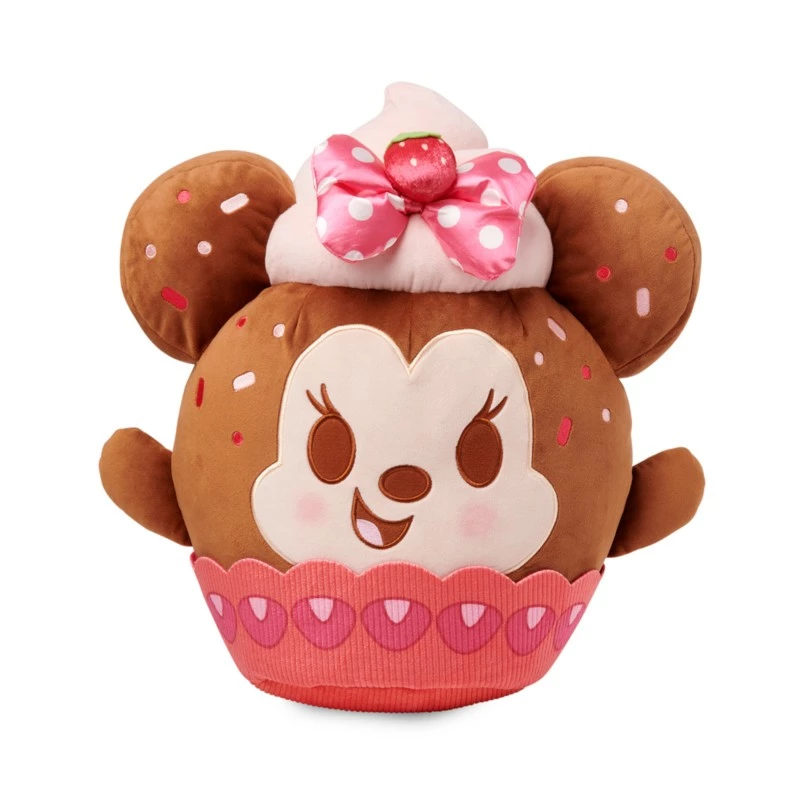 Minnie Mouse Strawberry Cupcake Disney Munchlings Scented Medium Plush – Baked Treats 3 Minnie Mouse Strawberry Cupcake Disney Munchlings Scented Medium Plush – Baked Treats