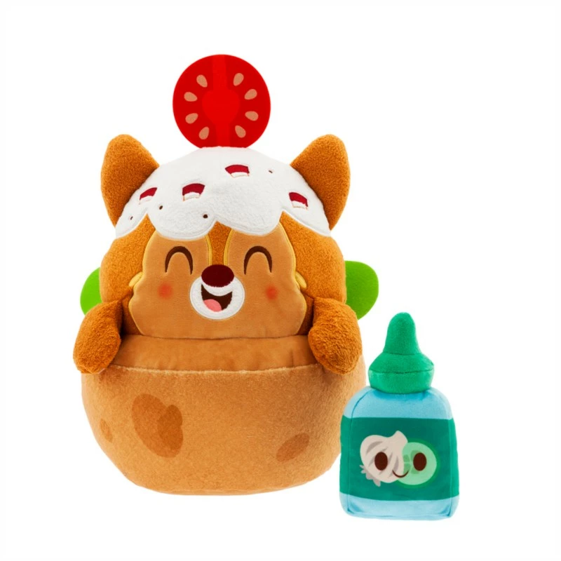 Dale Falafel Pita Pocket Disney Munchlings Plush, Street Food 3 Dale Falafel Pita Pocket Disney Munchlings Plush, Street Food