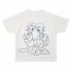 Donald & Daisy Duck Short Sleeve T-Shirt For Adults 2 Donald & Daisy Duck Short Sleeve T-Shirt For Adults -Cheap Adult Fashion Store 424033355867