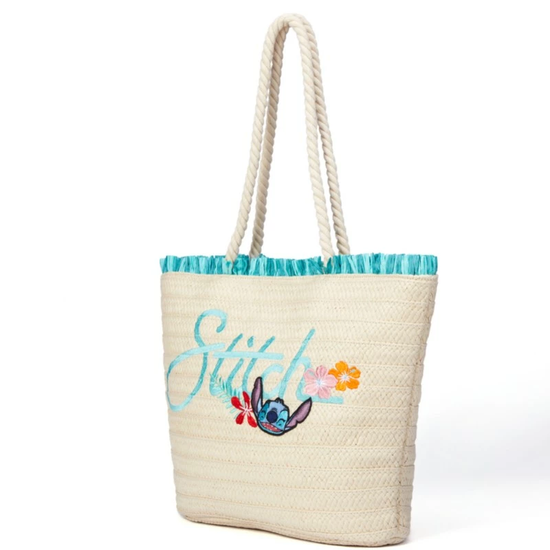Stitch Straw Tote Bag 4 Stitch Straw Tote Bag - Image 2