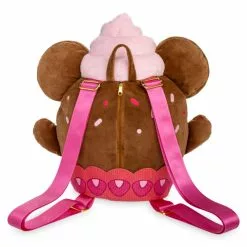 Minnie Mouse Strawberry Cupcake Disney Munchlings Backpack, Baked Treats -Cheap Adult Fashion Store 427243974958 3