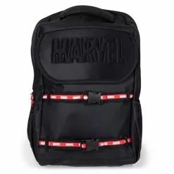 Marvel Logo Black Backpack For Adults