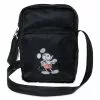Black Mickey Mouse Genuine Mousewear Crossbody Bag