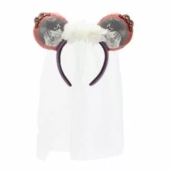 The Haunted Mansion Bride Minnie Mouse Ears Headband For Adults