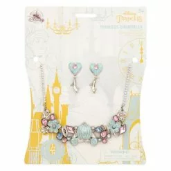 Cinderella Costume Jewellery Set For Kids -Cheap Adult Fashion Store 428423400243 2
