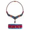 Pocahontas Costume Jewellery Set For Kids -Cheap Adult Fashion Store 428423400991