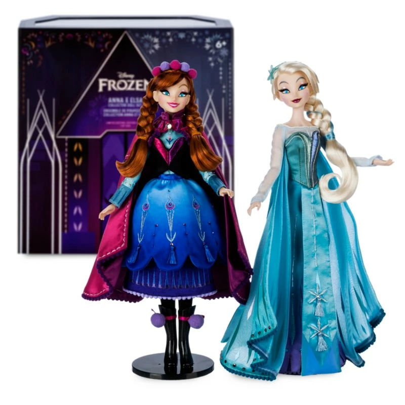 Anna And Elsa Collector Doll Set By Brittney Lee, Limited Edition 3 Anna And Elsa Collector Doll Set By Brittney Lee, Limited Edition