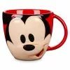 Disney Parks Mousewares Mickey Mouse Face 3D Ceramic Mug -Cheap Adult Fashion Store 465033630349