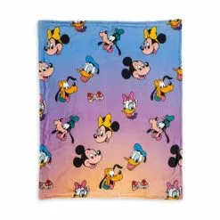 Mickey Mouse And Friends Reversible Fleece Throw