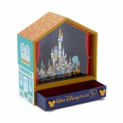 Walt Disney World 50th Anniversary Music Box -Cheap Adult Fashion Store 465052668156 4