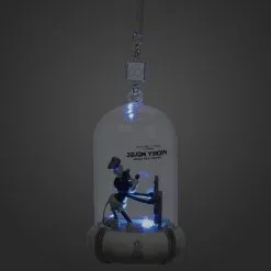 Mickey Mouse Light-Up And Sound Living Magic Disney100 Eras Sketchbook Ornament, Steamboat Willie -Cheap Adult Fashion Store 465053670431 3