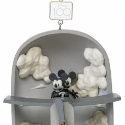 Mickey And Minnie Disney100 Eras Sketchbook Hanging Ornament, Plane Crazy -Cheap Adult Fashion Store 465053671186 3