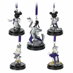 Mickey And Friends Disney100 Celebration Sketchbook Hanging Ornament Set -Cheap Adult Fashion Store 465053742961 2
