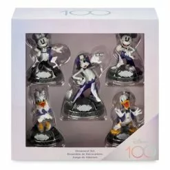 Mickey And Friends Disney100 Celebration Sketchbook Hanging Ornament Set -Cheap Adult Fashion Store 465053742961 3