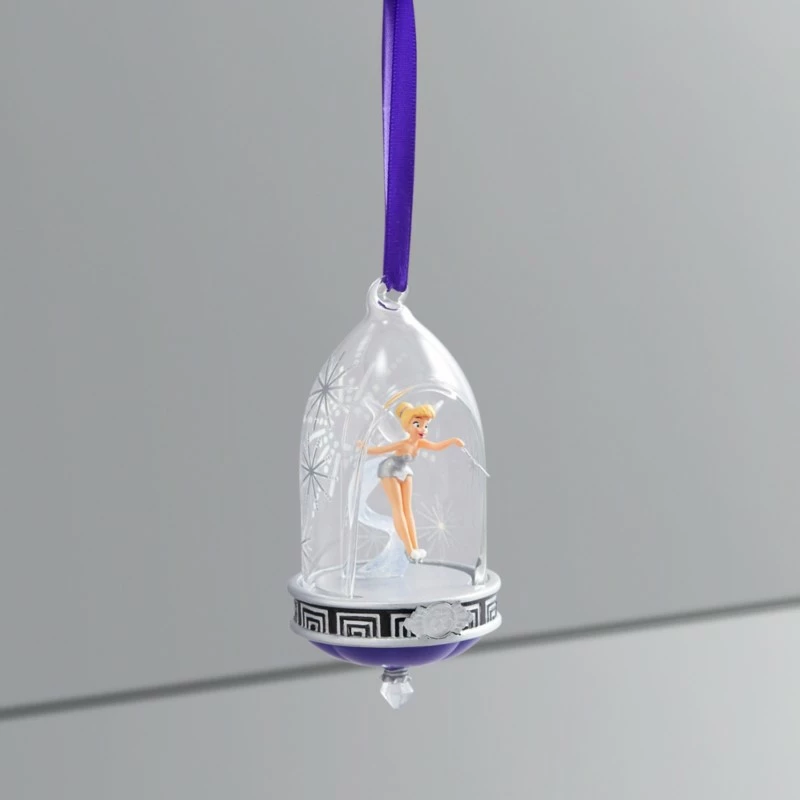 Tinker Bell Disney100 Celebration Glass Dome Sketchbook Hanging Ornament 4 Tinker Bell Disney100 Celebration Glass Dome Sketchbook Hanging Ornament - Image 2