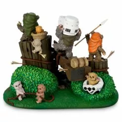 Ewoks Collectible Figurine, Star Wars: Return Of The Jedi 40th Anniversary -Cheap Adult Fashion Store 465053954326 3