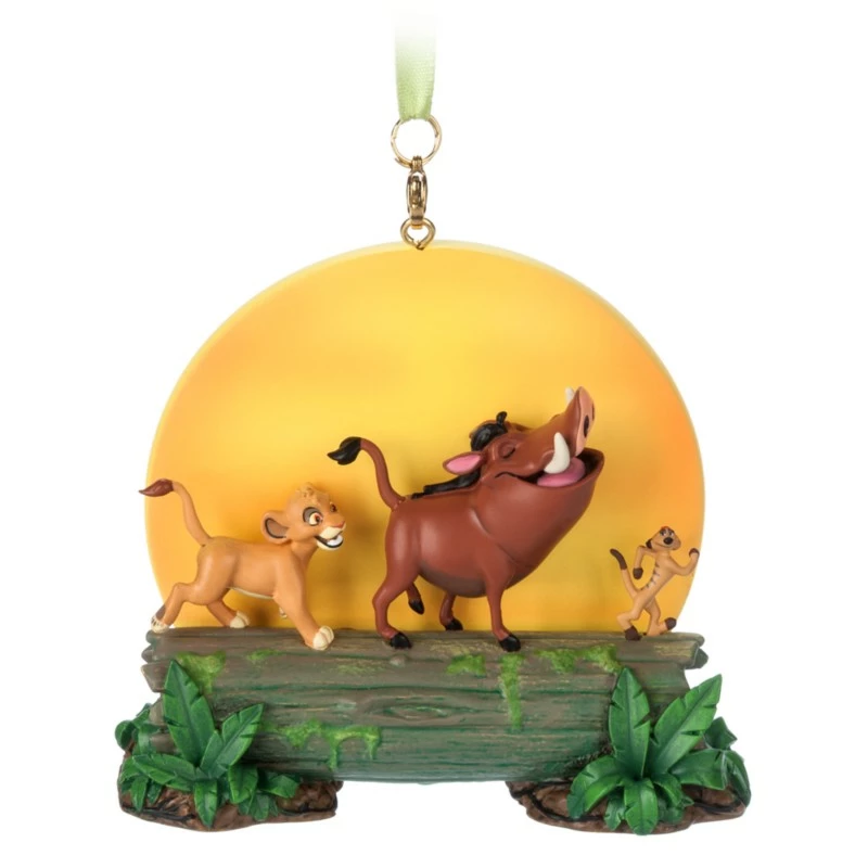 Simba, Timon, And Pumbaa Sketchbook Ornament, The Lion King 3 Simba, Timon, And Pumbaa Sketchbook Ornament, The Lion King