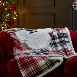 Mickey Mouse Icon Throw Plaid Manta -Cheap Adult Fashion Store 465063296058 1