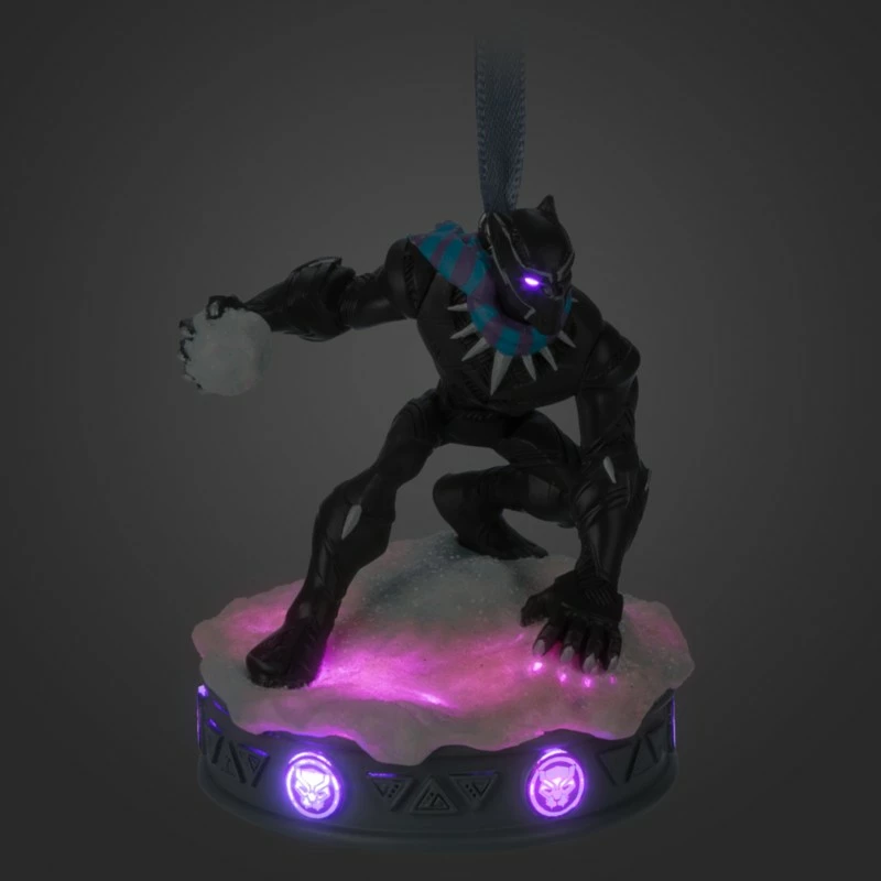 Black Panther Light-Up Living Magic Sketchbook Ornament 4 Black Panther Light-Up Living Magic Sketchbook Ornament - Image 2