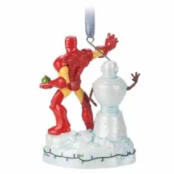 Iron Man Light-Up Living Magic Sketchbook Ornament -Cheap Adult Fashion Store 465063296881 2
