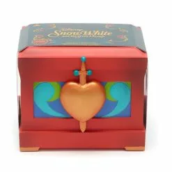 Poisoned Apple Ornament In Heart Box, Snow White And The Seven Dwarfs -Cheap Adult Fashion Store 465063297796 2