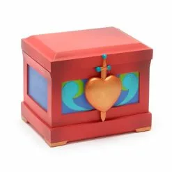 Poisoned Apple Ornament In Heart Box, Snow White And The Seven Dwarfs -Cheap Adult Fashion Store 465063297796 3