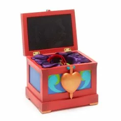 Poisoned Apple Ornament In Heart Box, Snow White And The Seven Dwarfs -Cheap Adult Fashion Store 465063297796 4